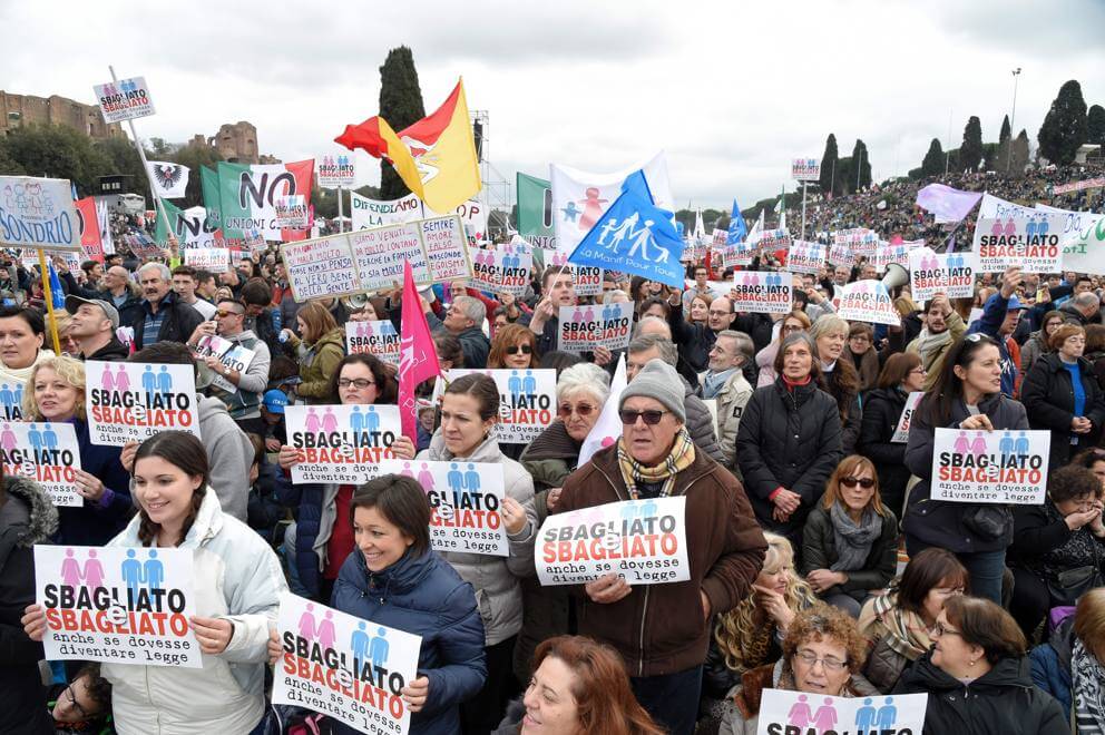 Flop al Family Day, non oltre le 300.000 presenze