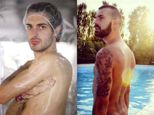 Maicol Berti: io, il GF, il cambio di sesso, il trono, la De Pasquale - maicol berti 2009 2016 base 2 - Gay.it