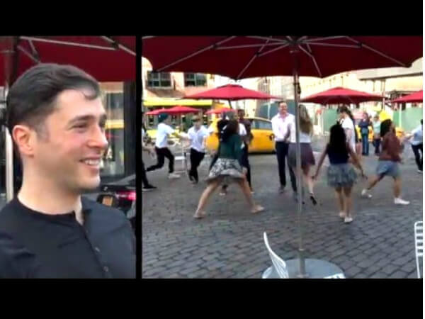 Bellissima proposta di matrimonio gay a sorpresa…con flashmob!
