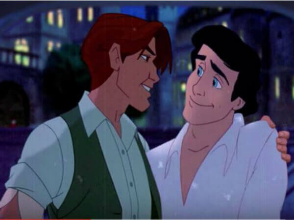 Youtuber crea una favola gay da film d’animazione esistenti