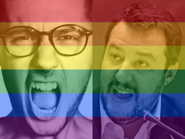 Salvini contro SanremoArcobaleno. Andrea Pinna: provo vergogna per lui