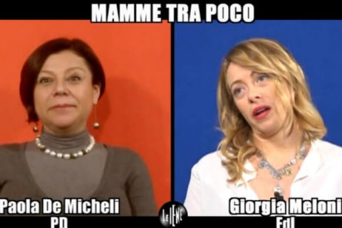 Giorgia Meloni: "Se tuo figlio fosse gay?" - "Meglio di no" - melonidemicheli - Gay.it