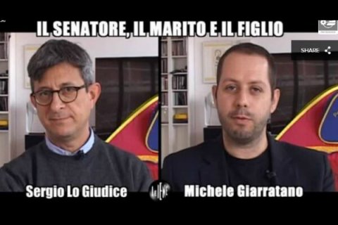 Le Iene intervista il nostro blogger Michele Giarratano e il marito - michele giarratano sergio lo giudice figlio - Gay.it