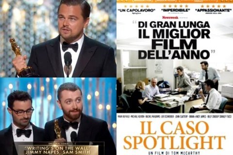 Oscars: vince Spotlight; Sam Smith e finalmente Leonardo DiCaprio - oscars2016 1 - Gay.it