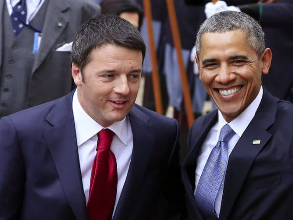 Obama telefona a Renzi e si complimenta per le unioni civili