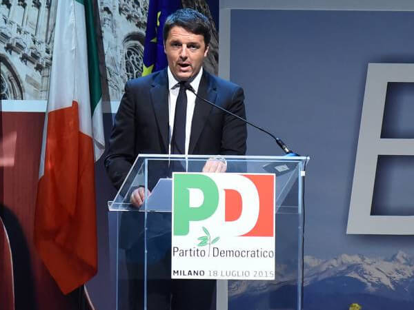 Renzi: sulle unioni civili disposto a mettere la fiducia - renzi assemblea pd expo 3 - Gay.it