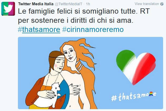 #cirinnamoreremo_twitter_campagna_pro_lgbt
