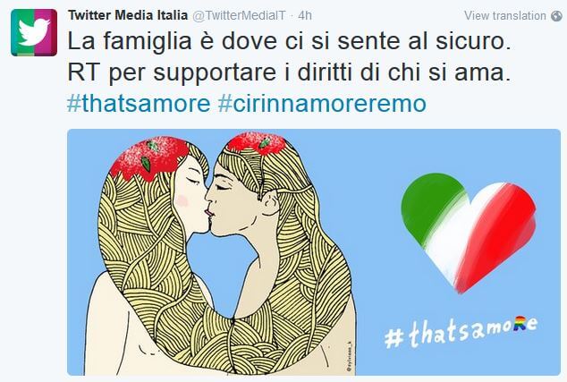 #cirinnamoreremo_twitter_campagna_pro_lgbt