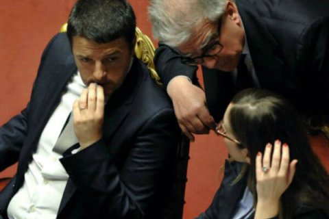 Unioni civili: vertice PD da Renzi, avanti anche con la stepchild - zanda boschi renzi base 5 - Gay.it