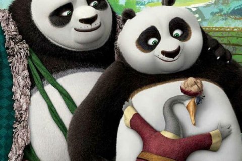 #CinemaSTop: Kung Fu Panda 3, ecco i due papà uniti che fanno la forza - Kung Fu Panda due papa home 1 - Gay.it