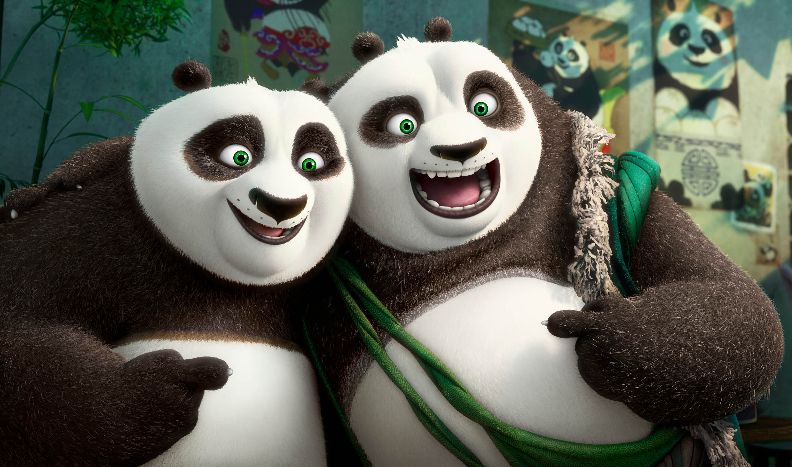 Al cinema Kung Fu Panda 3 con Po figlio di due papà