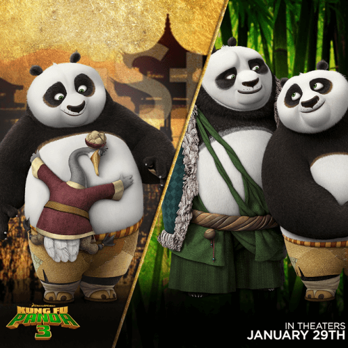 Al cinema Kung Fu Panda 3 con Po figlio di due papà
