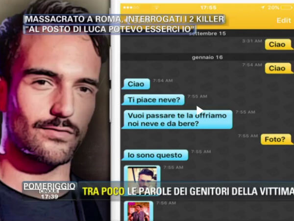 “Al posto di Luca Varani potevo esserci io, contattato su Grindr”