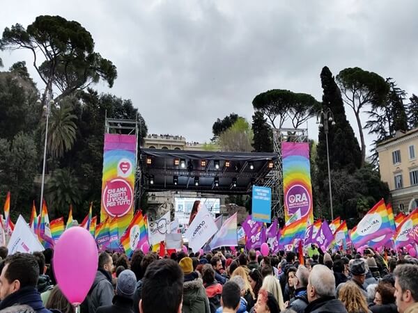 In più di 25,000 alla manifestazione di Roma #DirittiAllaMeta