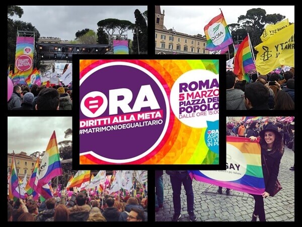 Manifestazione 5 Marzo 2016: DIRITTI alla meta! - Manifestazione 5 marzo 2016 19 - Gay.it