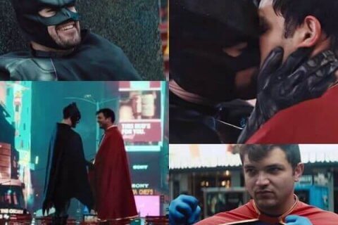 Batman & Superman si baciano nel nuovo video dei Coheed and Cambria - coheed and cambria island batman superman gay - Gay.it
