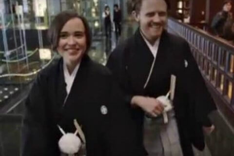 Ellen Page e Ian Daniel nella prima puntata di 'Gaycation' - ellenpage iandaniel gaycation 1 - Gay.it