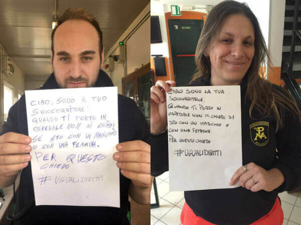 Sono il tuo soccorritore, quando ti aiuto non mi chiedi se sono gay - pubblica assistenza genova base - Gay.it