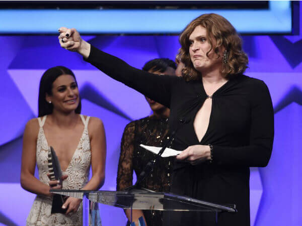 GLAAD Media Awards 2016: Lilly Wachowsky, Demi Lovato e tutti i vincitori - Lilly wachowski GLAAD 2016 2 1 - Gay.it