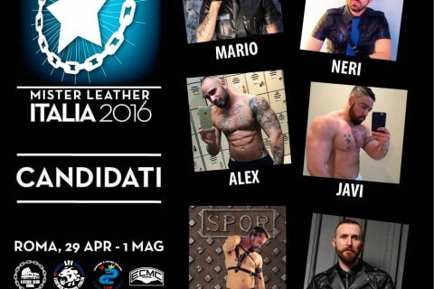 Arriva il nuovo Mister Leather Italia! - candidati mli 2016 - Gay.it