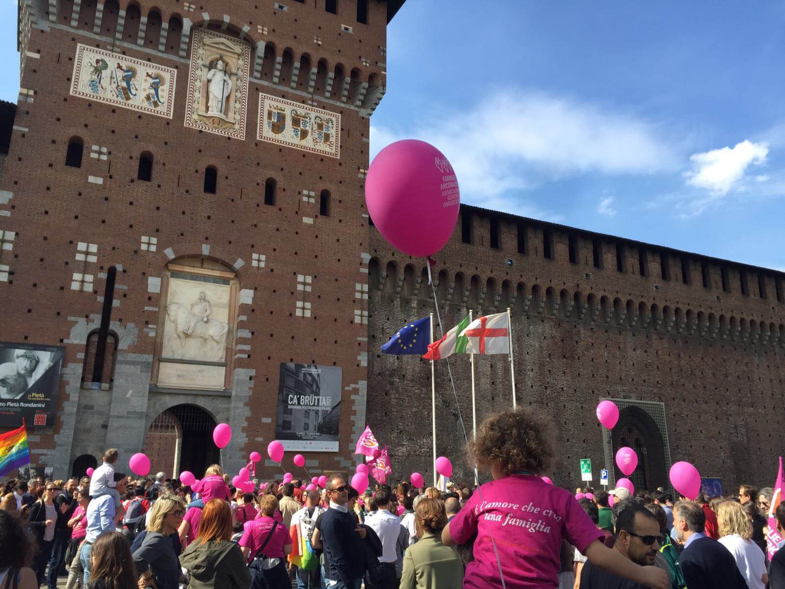 Festa delle Famiglie Arcobaleno a Milano: ecco foto e video!