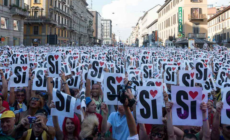 Unioni civili: CONFERMATA fiducia alla Camera - gay pride 2015 milano - Gay.it