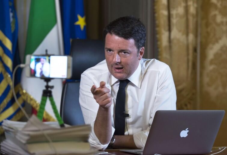 Matteo Renzi: entro maggio firmeremo le unioni civili