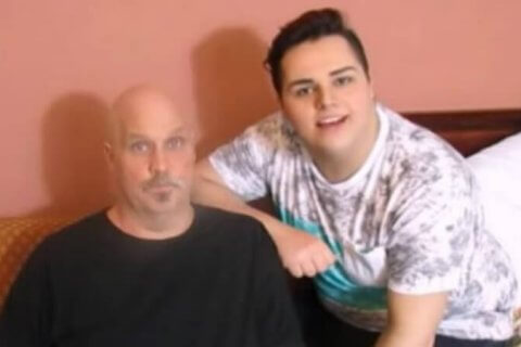 YouTuber trasforma il padre ... in una drag queen! - papà drag queen 1 - Gay.it