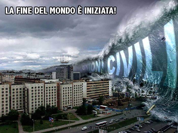 Le reazioni più assurde della Chiesa sulle unioni civili