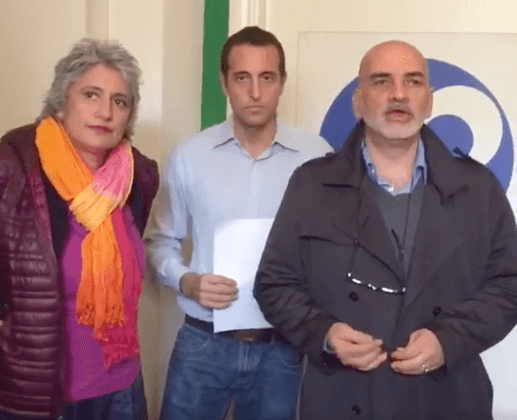 La conferenza di Gay Center contro l’attacco omofobo di Forza Nuova