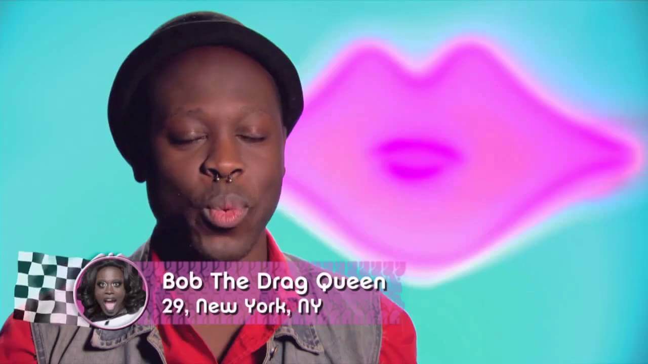 Bob the Drag Queen vince RuPaul's Drag Race 8