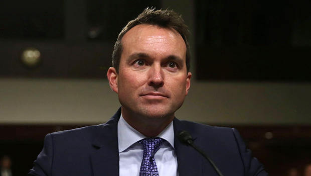 WASHINGTON, DC - JANUARY 21: Acting U.S. Secretary of the Army Eric Fanning testifies during his confirmation hearing January 21, 2016 on Capitol Hill in Washington, DC. If confirmed, Fanning will become the first openly gay Army Secretary. (Photo by Alex Wong/Getty Images)