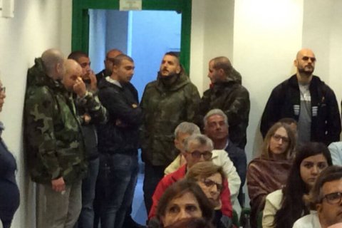 Gaeta: provocazione fascista contro Monica Cirinnà - forza nuova gaeta cirinna - Gay.it