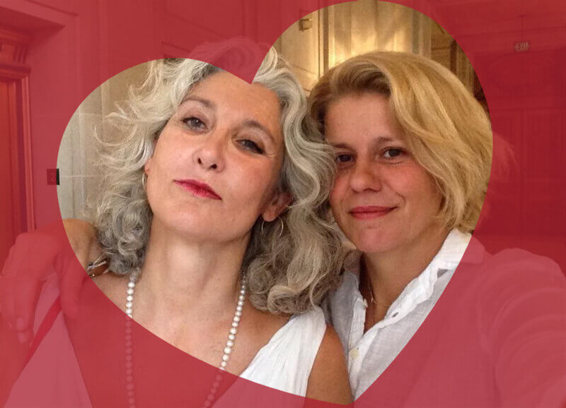 Festicciola italiana per Maria Laura Rodotà e Tonia Tornabuoni spose negli USA - marialaura rodota tonia tornabuoni amore - Gay.it