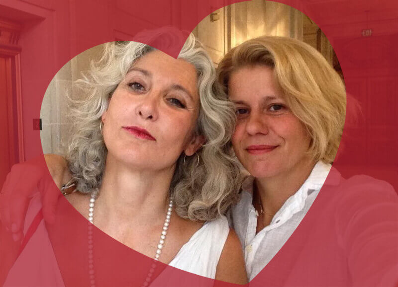 Festicciola italiana per Maria Laura Rodotà e Tonia Tornabuoni spose negli USA