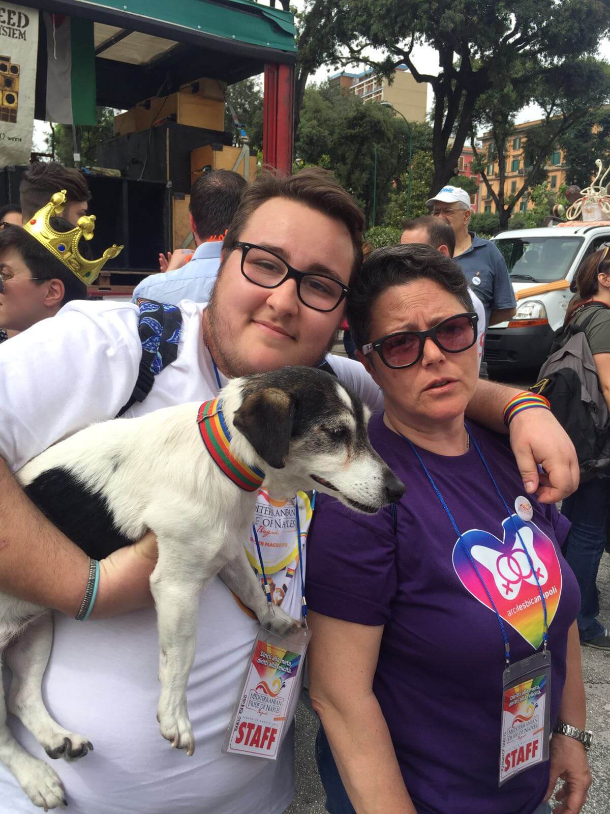 De Magistris in marcia al Pride di Napoli
