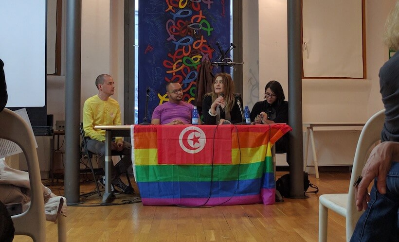 Milano: l'evento "Tunisia e Italia: insieme per i diritti LGBT*QI" - tunisia italia ponte arcobaleno milano - Gay.it