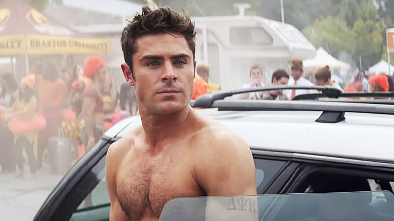 Zac Efron si espone: “Sì al nudo frontale”