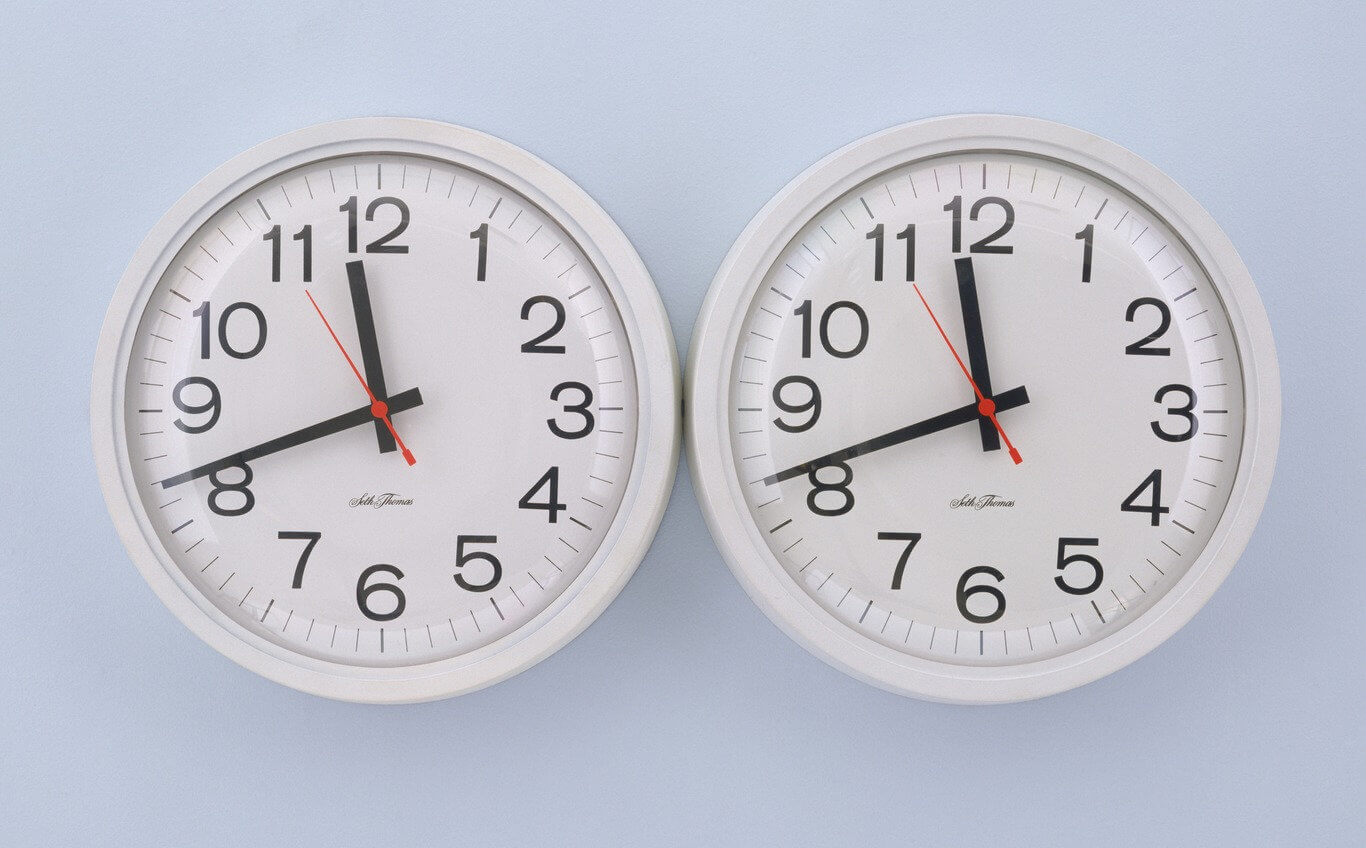 "Untitled" (Perfect Lovers), 1991 - The Museum of Modern Art, New York. Gift of the Dannheisser Foundation © The Felix Gonzalez-Torres Foundation, New York