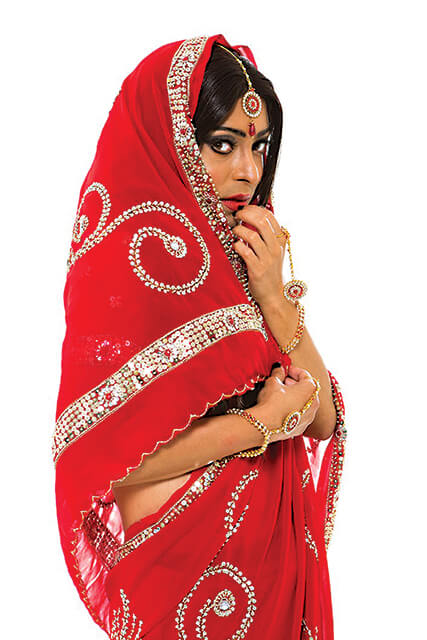 Asif Quraishi who performs as drag queen Asifa Lahore.