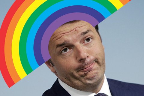 Unioni civili, Matteo Renzi contro Repubblica: "I diritti non si contano, siamo orgogliosi di quella legge" - Renzi Rainbow - Gay.it