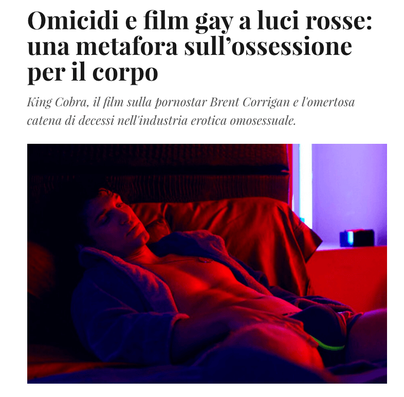 brent corrigan fenomenologia