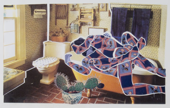 2 Rolls at Eye Level in a Country Style Bathroom, 2003 Christian Holstad