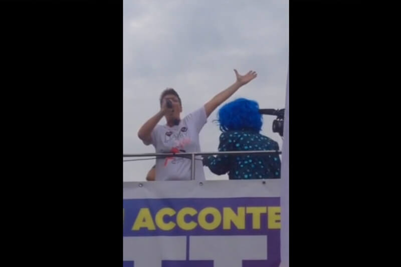 Imma Battaglia sfancula il governo al Roma Pride