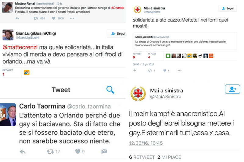 Orlando, si scatena l'orrore omofobo: ecco i peggiori post - orlando omofobia italia cover - Gay.it