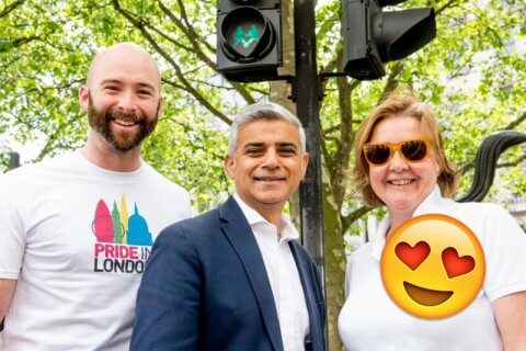 Londra: i semafori celebrano l'amore egualitario - semafori lgbt cover - Gay.it