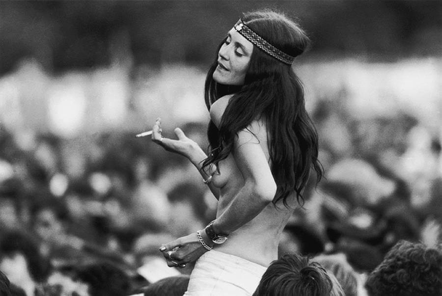 Le donne di Woodstock: una nuova, sfacciata femminilità