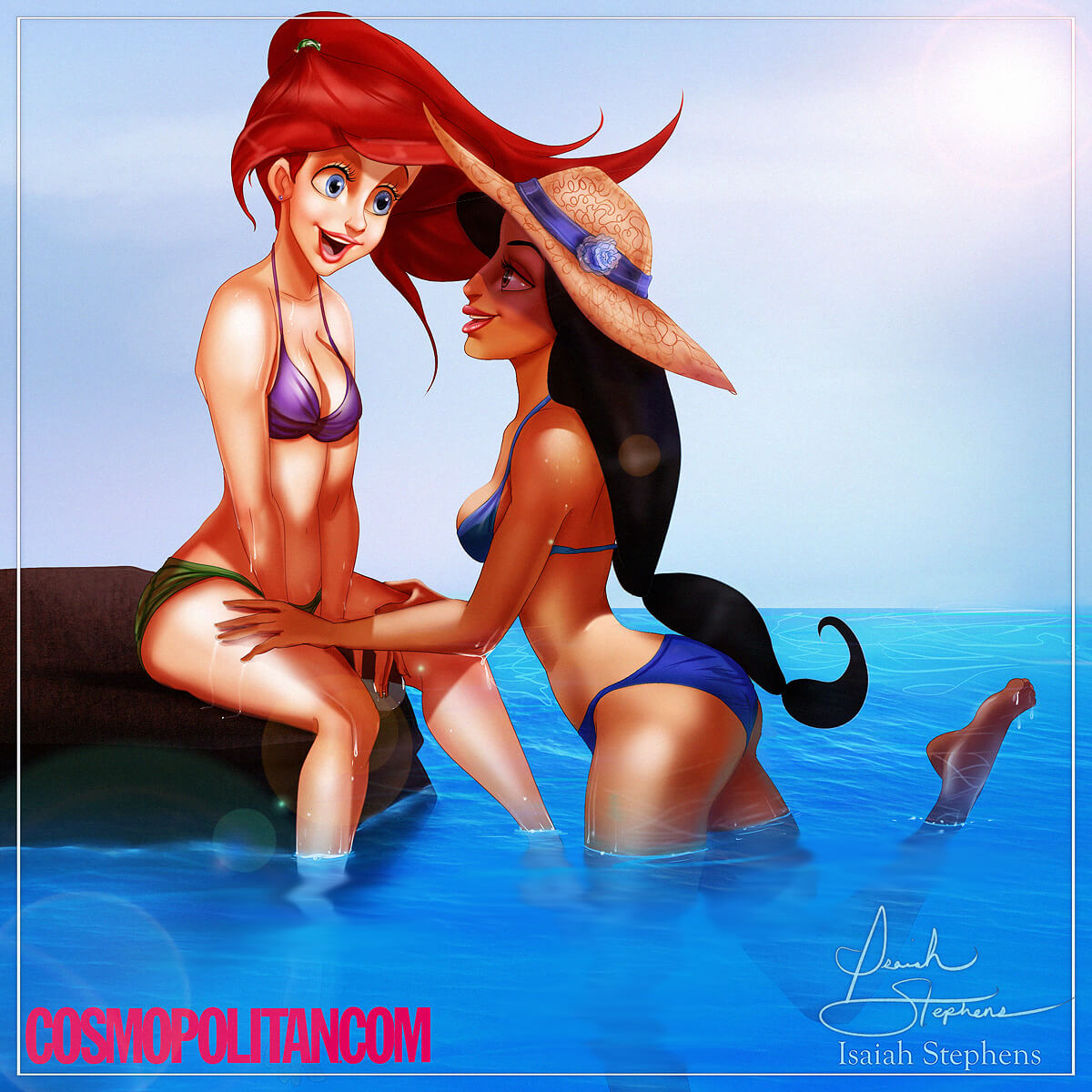 Ariel e Jasmine