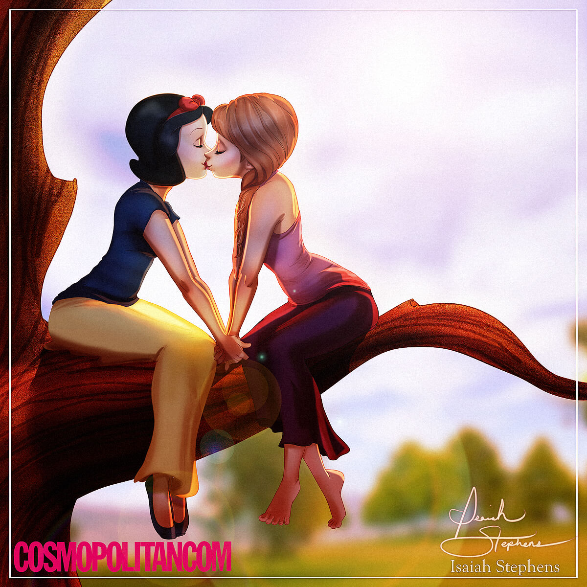 Biancaneve e Anna (Frozen)