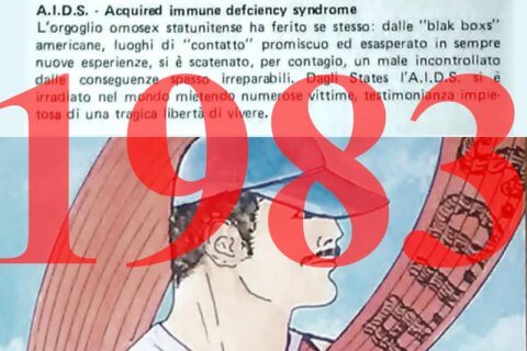 Storia del movimento LGBTQI italiano: 1983 - 1983 cover - Gay.it